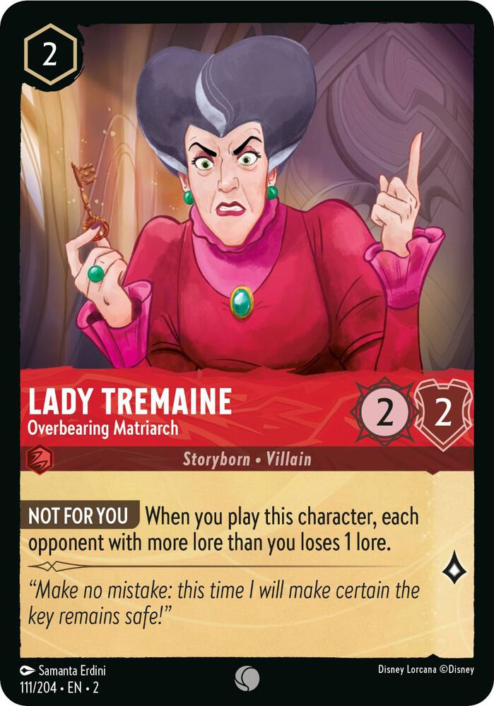 Lady Tremaine Overbearing Matriarch 111/204 (Rise of the Floodborn) 