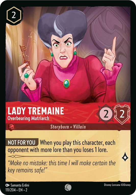 Lady Tremaine Overbearing Matriarch 111/204 (Rise of the Floodborn) 