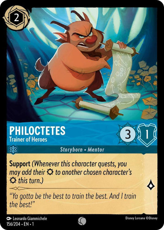 Philoctetes, Trainer of Heroes 156/204 (The First Chapter) 