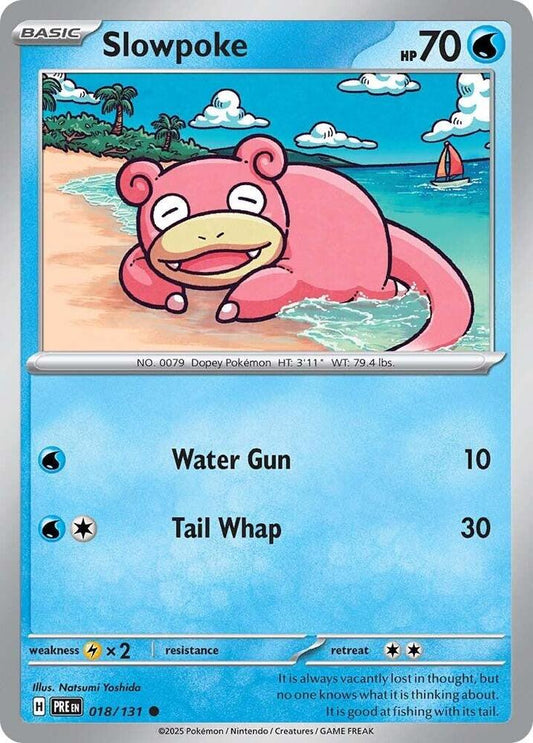 Slowpoke 018/131 (SV: Prismatic Evolutions) 