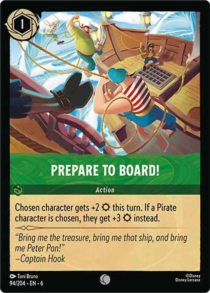 Prepare to Board 94/204 (Azurite Sea) 