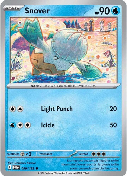Snover 059/182 (SV10: Destined Rivals) 