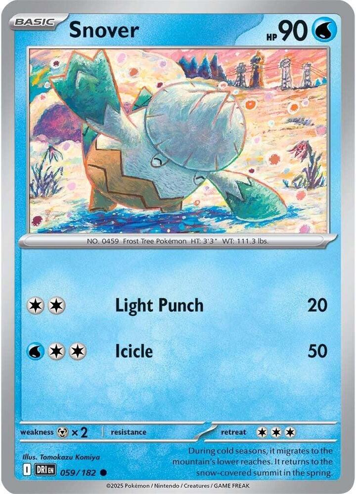 Snover 059/182 (SV10: Destined Rivals) 