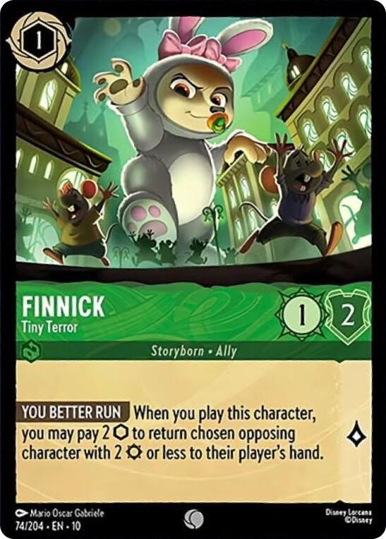 Finnick Tiny Terror 74/204 (Whispers in the Well) 