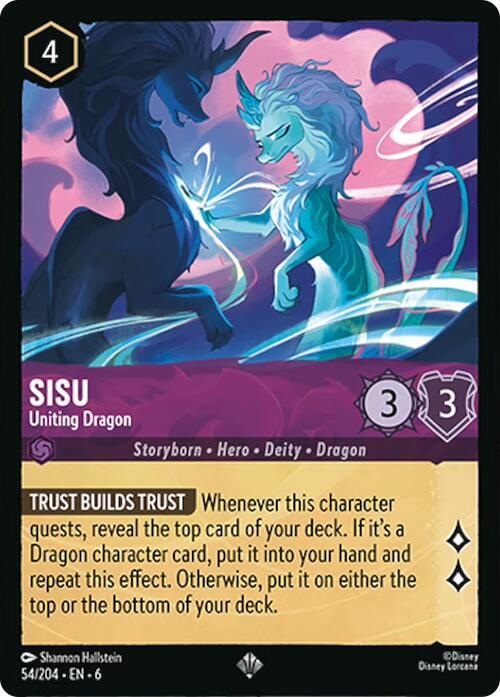 Sisu, Uniting Dragon 54/204 (Azurite Sea) 