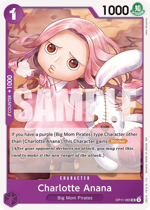 Charlotte Anana OP11-065 (A Fist of Divine Speed) 