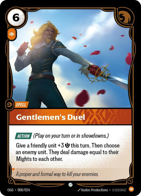 Gentlemen's Duel 008/024 (Origins: Proving Grounds) 