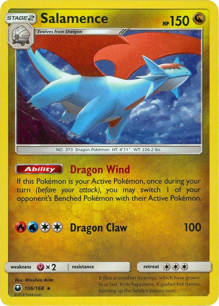 Salamence 106/168 (Miscellaneous Cards & Products)  - Cosmo Holofoil