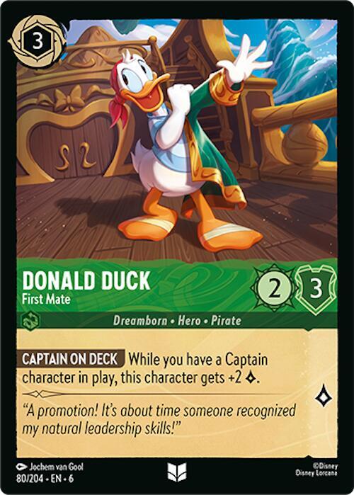 Donald Duck First Mate 80/204 (Azurite Sea) 
