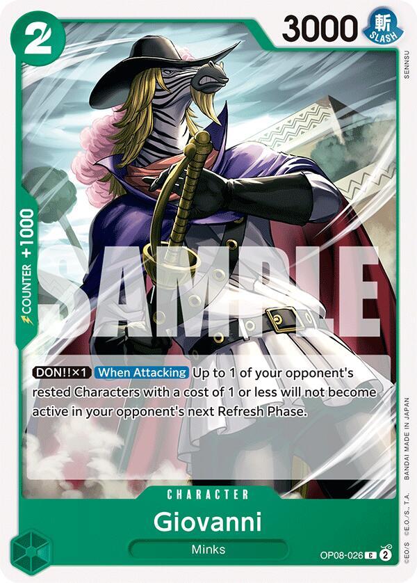 Giovanni OP08-026 (Two Legends) 