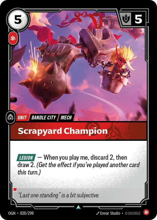 Scrapyard Champion 020/298 (Origins)  - Foil