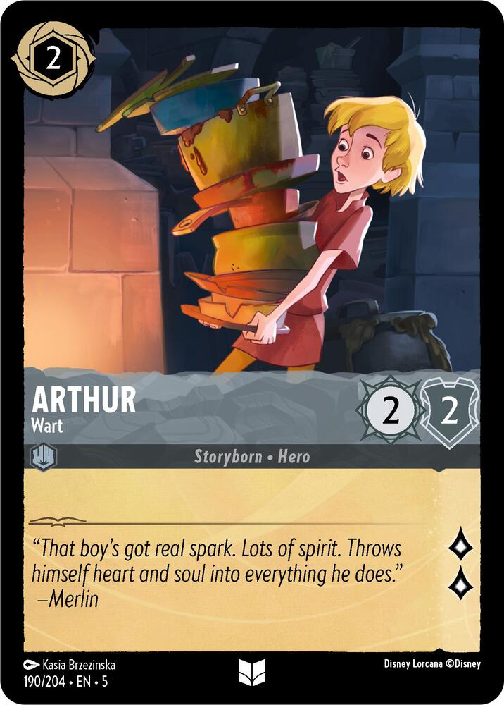 Arthur, Wart 190/204 (Shimmering Skies) 