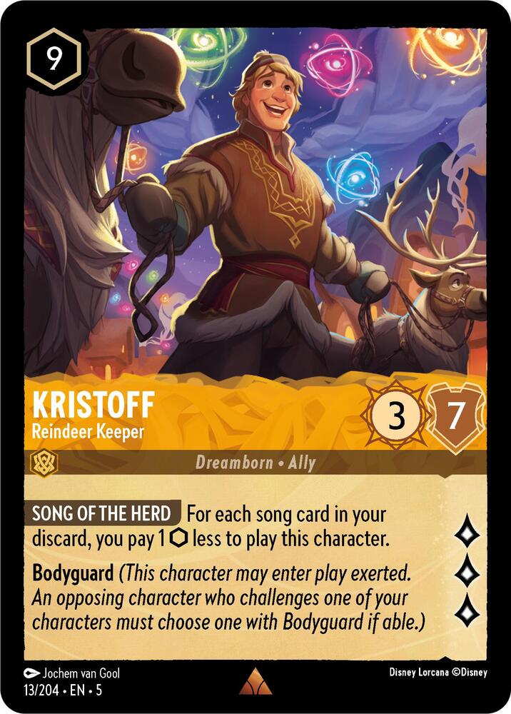 Kristoff Reindeer Keeper 13/204 (Shimmering Skies) 