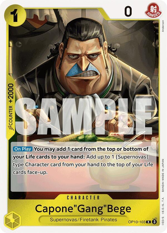 Capone"Gang"Bege OP10-103 (Royal Blood)  - Foil