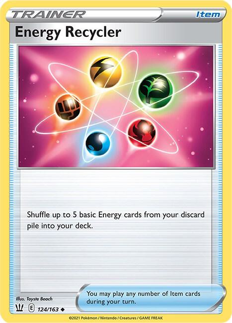 Energy Recycler 124/163 (SWSH05: Battle Styles) 