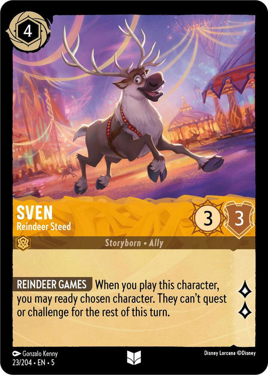 Sven, Reindeer Steed 23/204 (Shimmering Skies)  - Cold Foil
