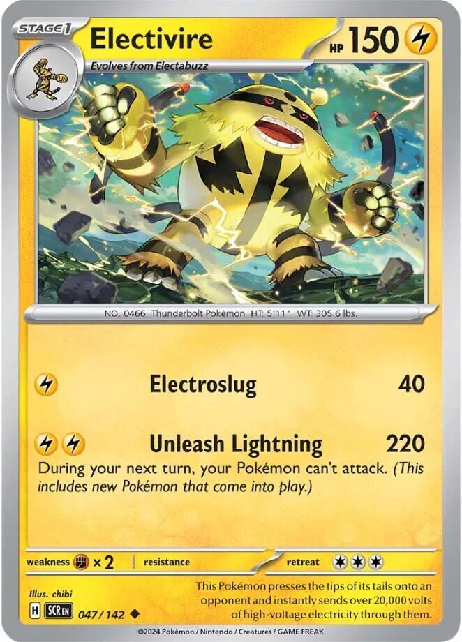 Electivire 047/142 (SV07: Stellar Crown) 