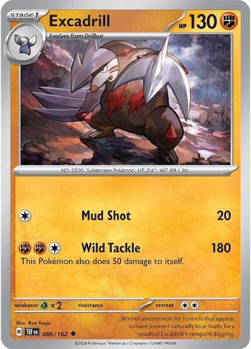 Excadrill 086/162 (SV05: Temporal Forces) 