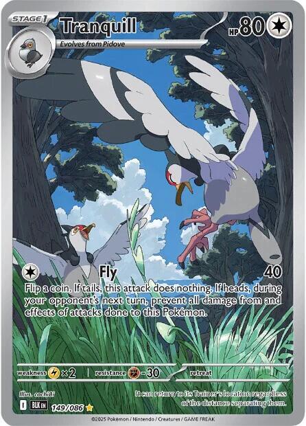 Tranquill 149/086 (SV: Black Bolt)  - Holofoil