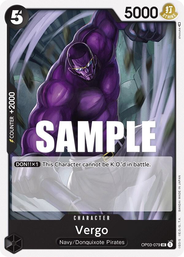 Vergo OP03-079 (Pillars of Strength) 