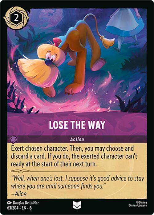 Lose the Way 63/204 (Azurite Sea)  - Cold Foil