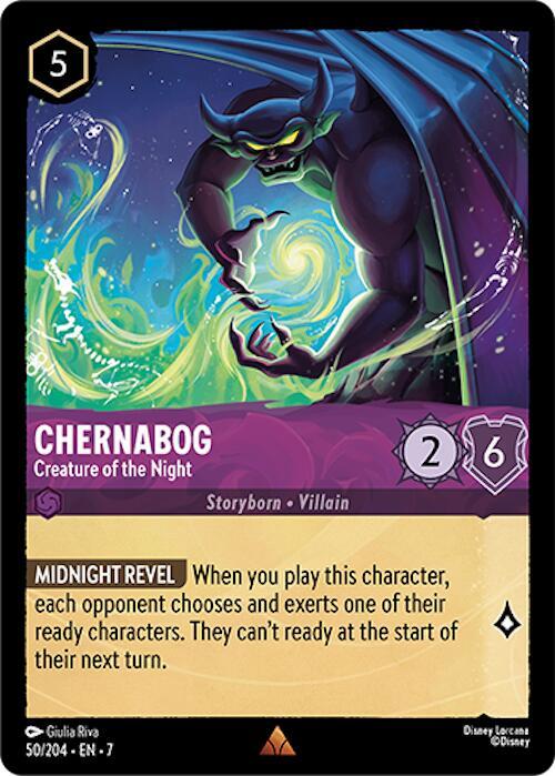 Chernabog Creature of the Night 50/204 (Archazia's Island) 