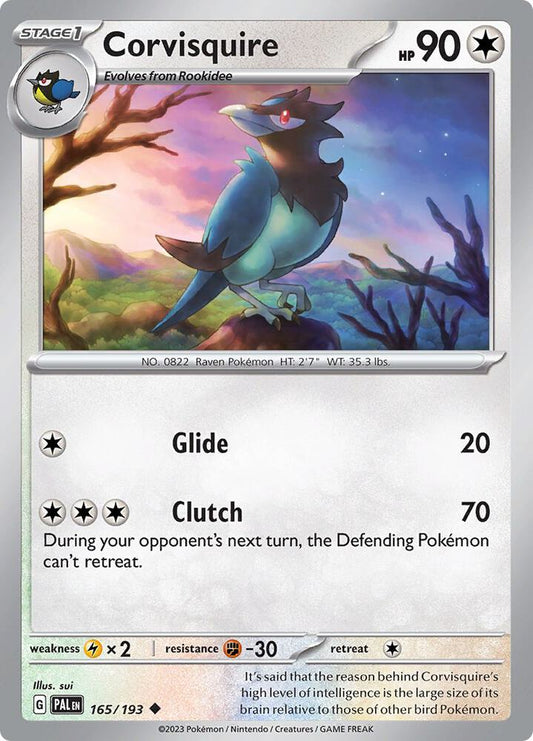 Corvisquire 165/193 (SV02: Paldea Evolved) 
