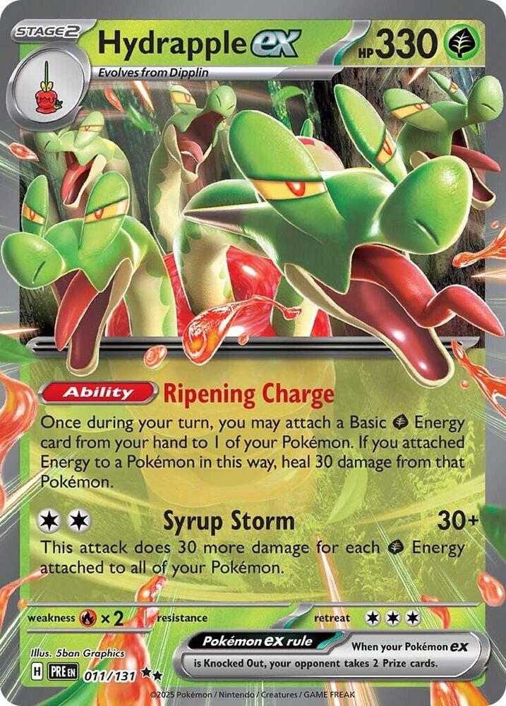 Hydrapple ex 011/131 (SV: Prismatic Evolutions)  - Holofoil