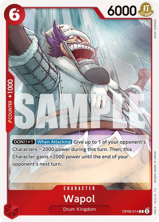 Wapol OP08-014 (Two Legends)  - Foil