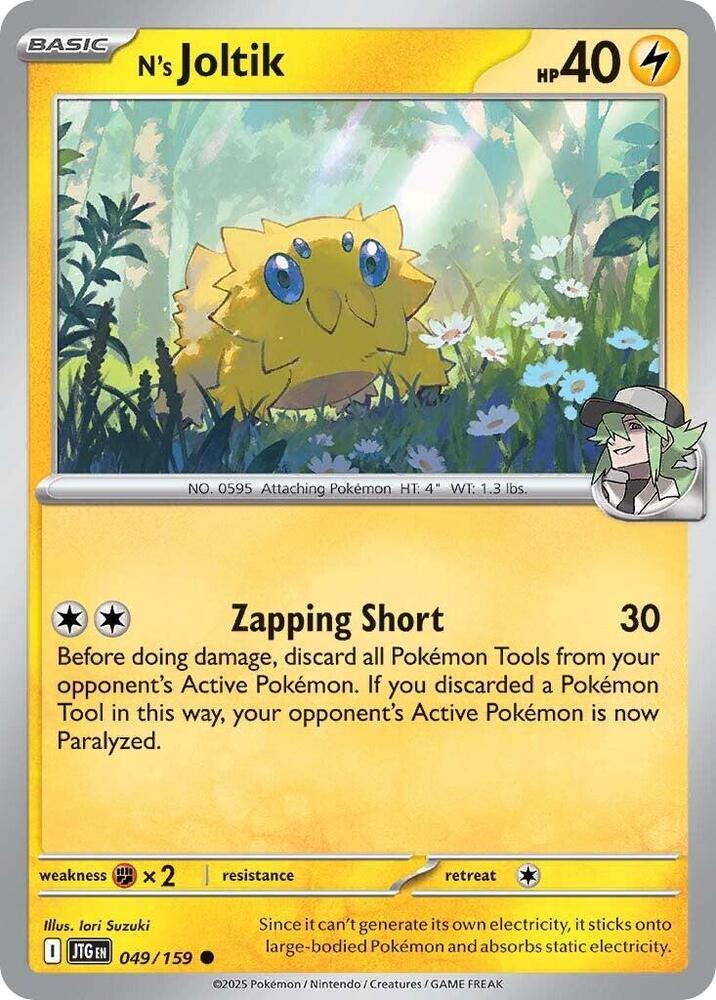 N's Joltik 049/159 (SV09: Journey Together) 