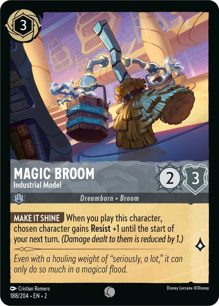 Magic Broom Industrial Model 188/204 (Rise of the Floodborn) 