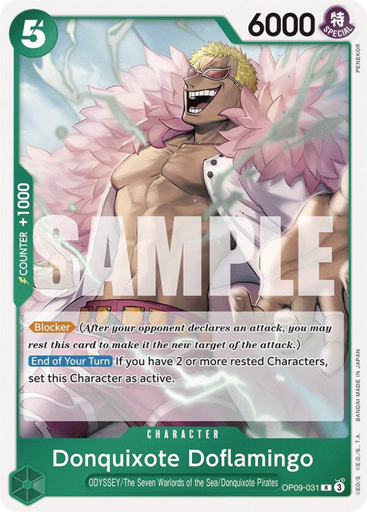 Donquixote Doflamingo OP09-031 (Emperors in the New World)  - Foil