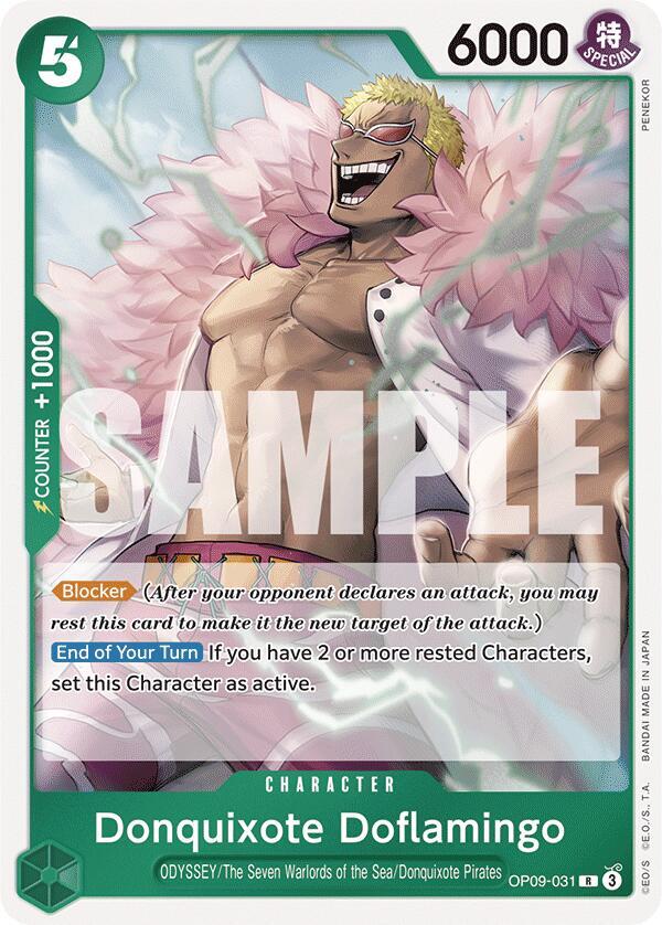 Donquixote Doflamingo OP09-031 (Emperors in the New World)  - Foil