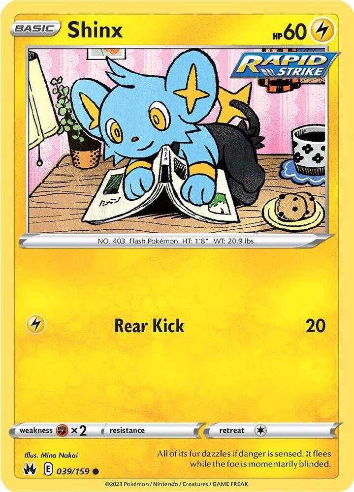 Shinx 039/159 (SWSH: Crown Zenith) 