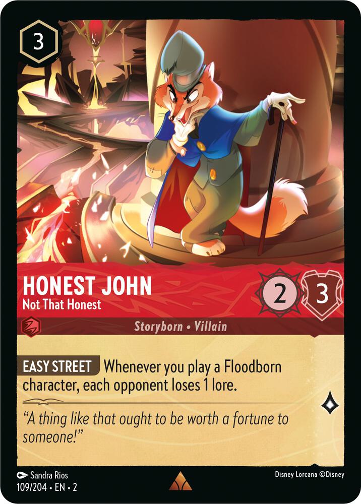 Honest John, Not That Honest 109/204 (Rise of the Floodborn) 