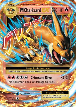 M Charizard EX 013/108  - Holofoil XY  Evolutions - Ultra Rare