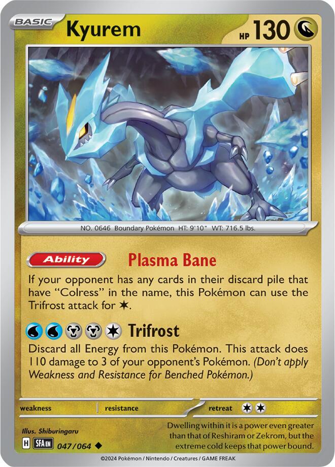 Kyurem 047/064 (SV: Shrouded Fable) 