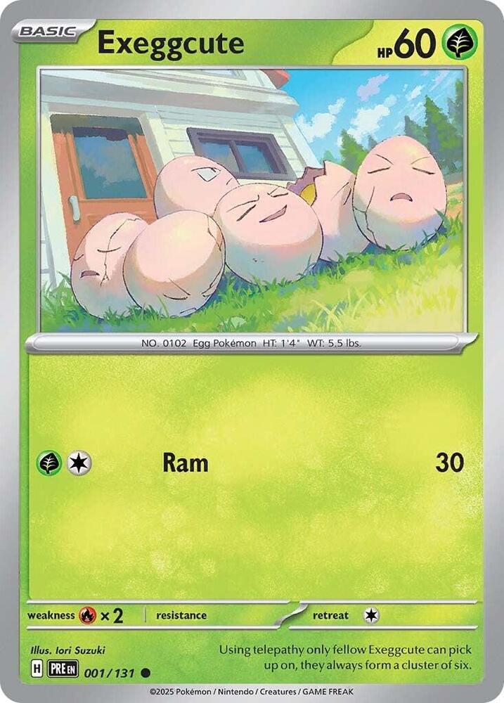 Exeggcute 001/131 (SV: Prismatic Evolutions) 