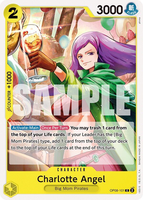 Charlotte Angel OP08-101 (Two Legends) 
