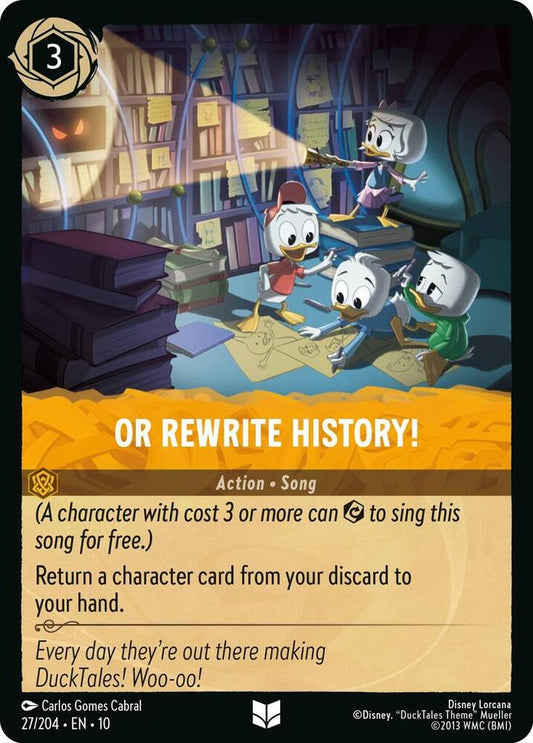 Or Rewrite History 27/204 (Whispers in the Well) 