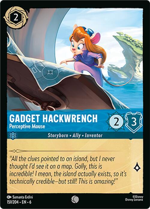 Gadget Hackwrench Perceptive Mouse 151/204 (Azurite Sea) 