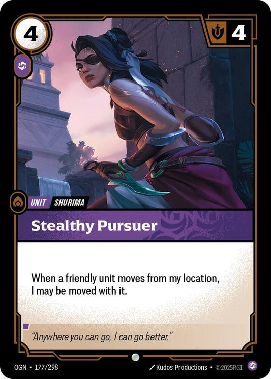 Stealthy Pursuer 177/298 (Origins)  - Foil