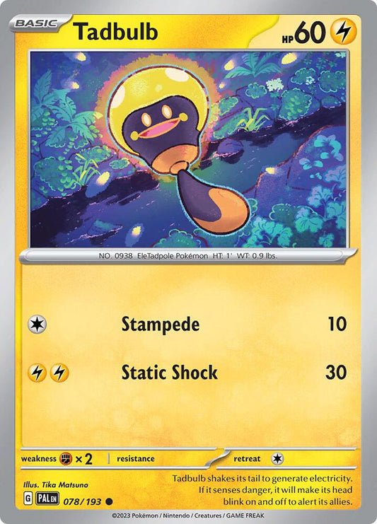 Tadbulb 078/193 (SV02: Paldea Evolved) 