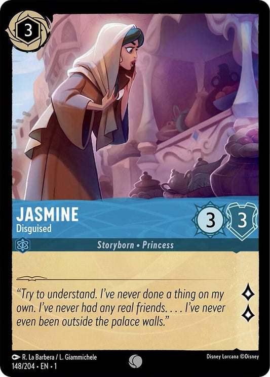 Jasmine, Disguised 148/204 (The First Chapter)  - Cold Foil