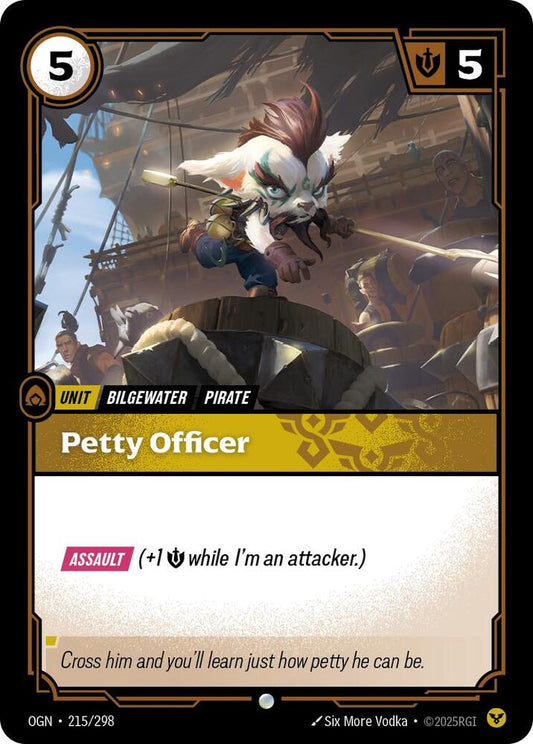 Petty Officer 215/298 (Origins) 