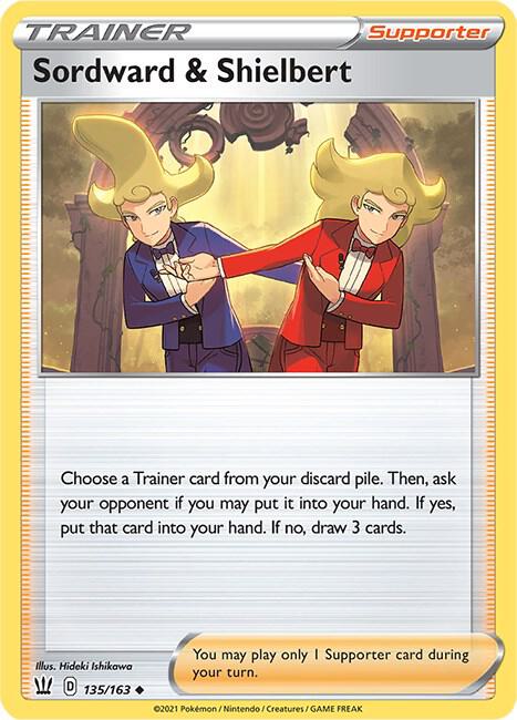 Sordward and Shielbert 135/163 (SWSH05: Battle Styles) 
