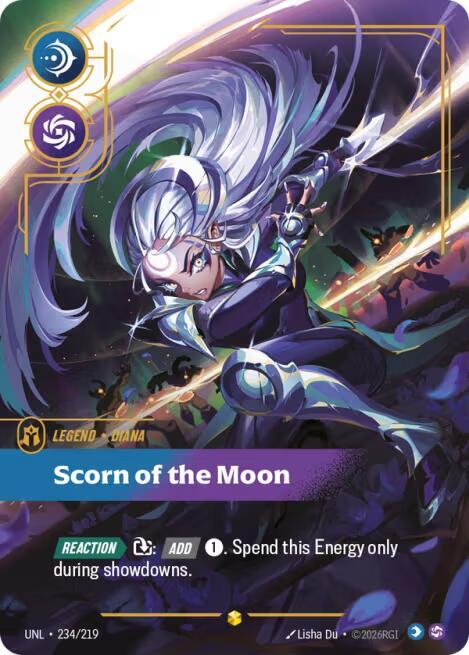 Diana - Scorn of the Moon 234/219 (Unleashed)  - Foil