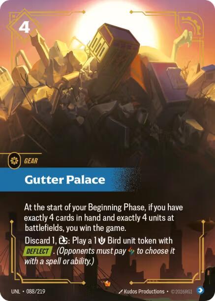 Gutter Palace 088/219 (Unleashed)  - Foil