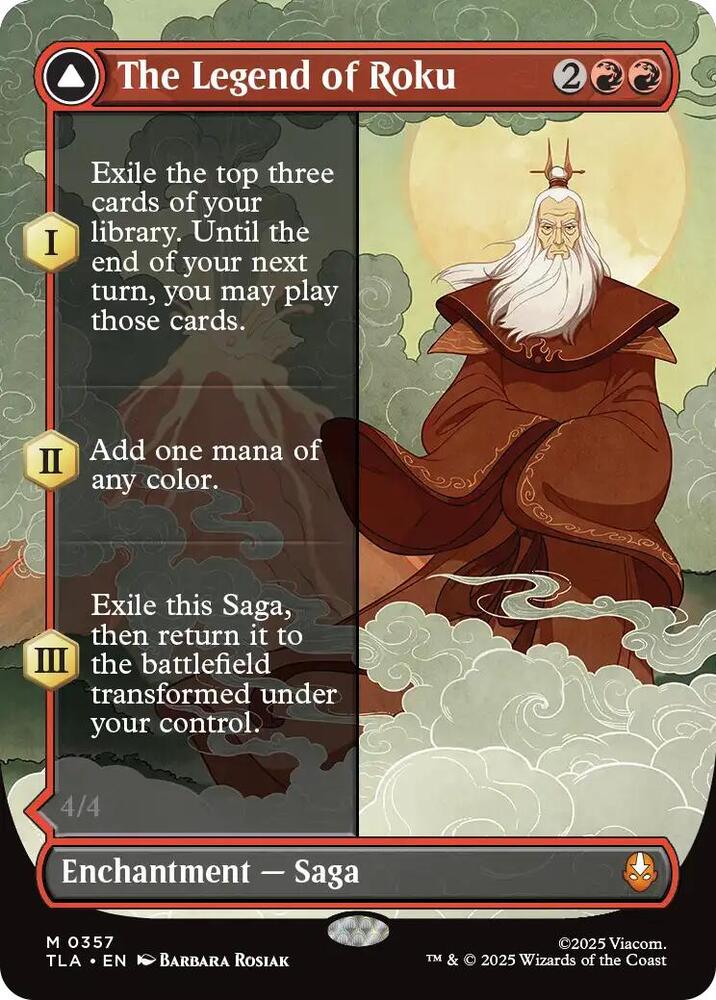 The Legend of Roku Borderless (Dupe) 357 (Avatar: The Last Airbender) 