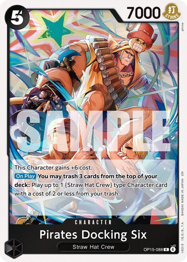 Pirates Docking Six OP15-088 (Adventure on Kami's Island)  - Foil
